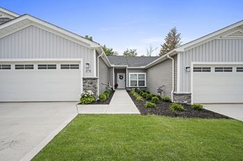 One and two-car attached garages